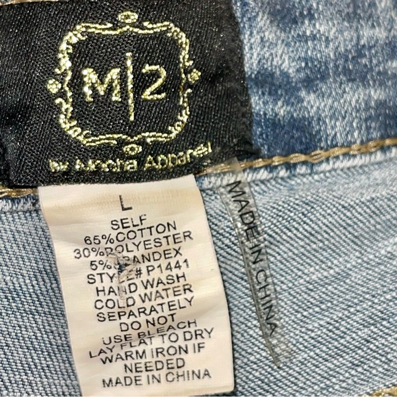 Bedazzled Rhinestone Denim Shorts - Picture 4 of 9